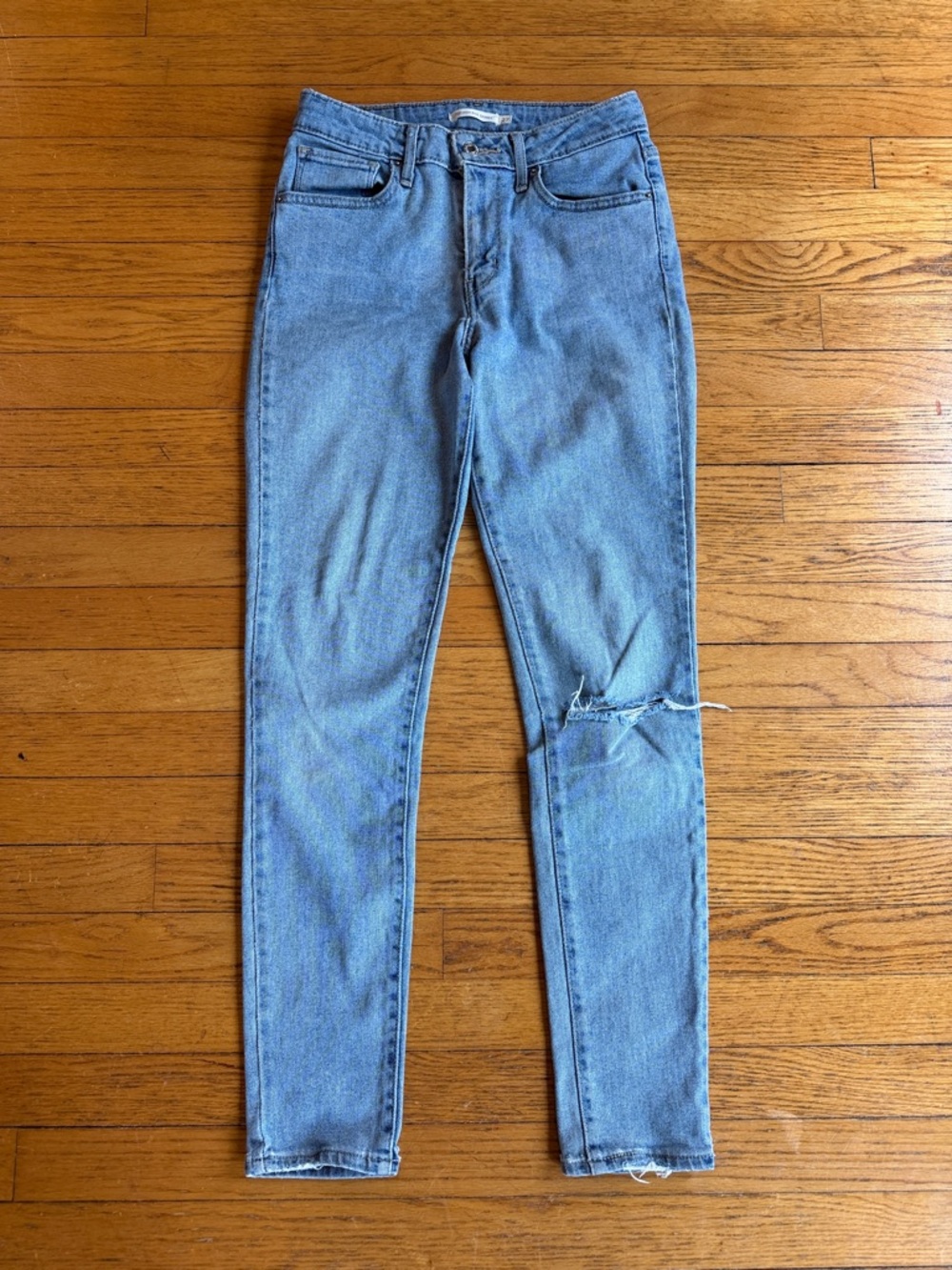Levi's Light Blue Skinny Jeans